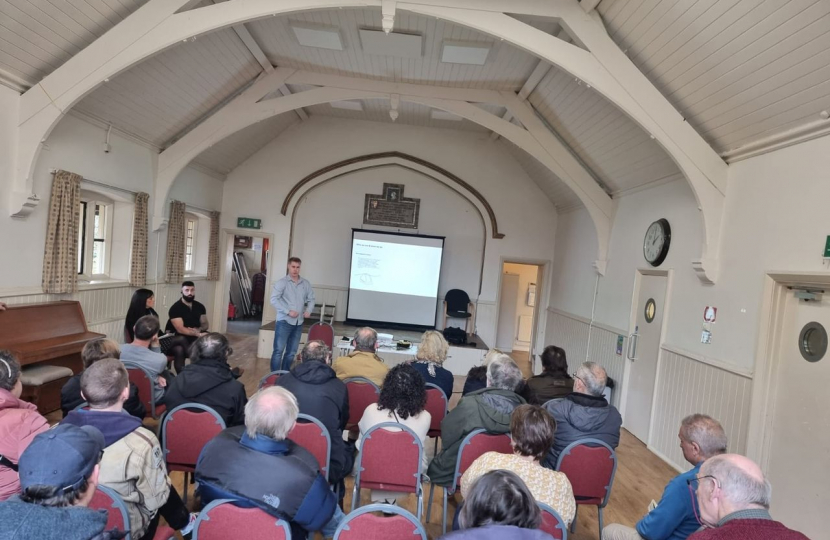 Wigginton Town Hall meeting with BT Openreach 