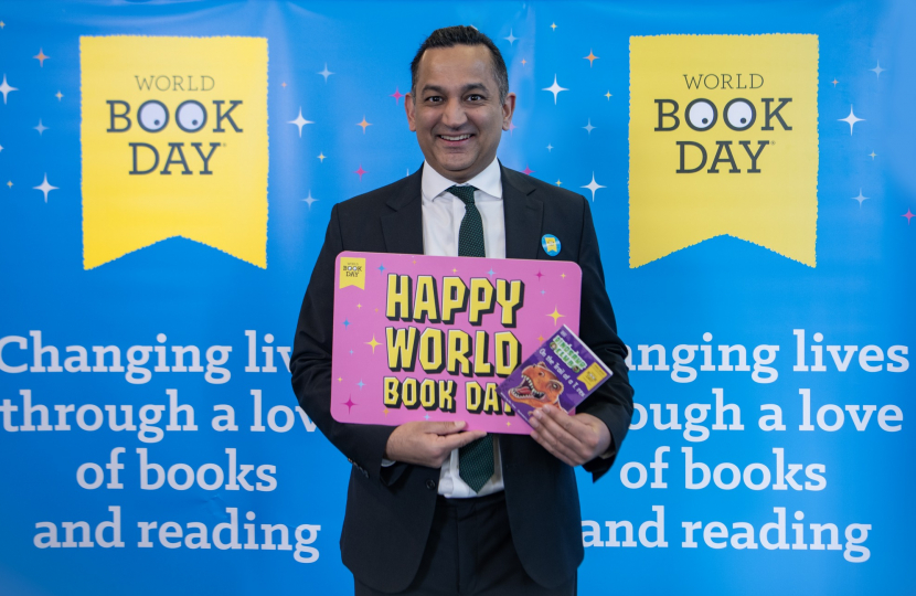 Gagan at World Book Day