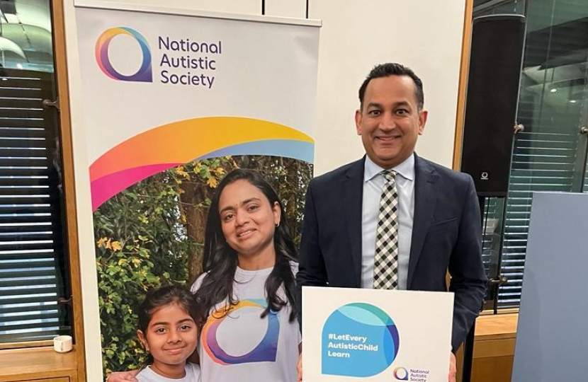 Gagan meets with the National Autistic Society 