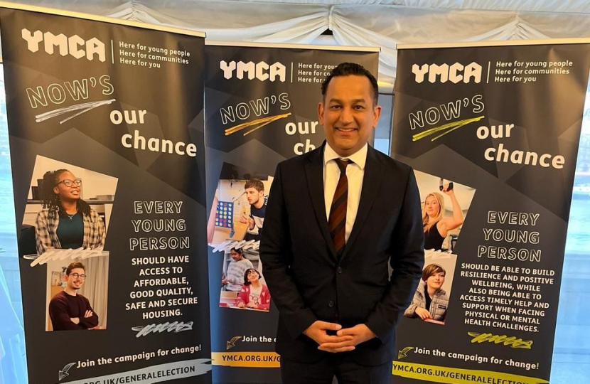 Gagan meets with the YMCA